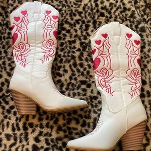 Dolls Kill Pitchin' A Fit Cowboy Boots